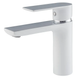 Змішувач для умивальника HAIBA ALEX 001 WHITE-CHROME (HB9562) HB9562 фото 1