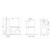 Унитаз-компакт Mixxus Premium Quadro-0401-R 610x365x825mm, система смыва RIMLESS (MP6457) MP6457 фото 2
