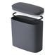 Відро для сміття сенсорне овальне Mixxus Flat-TC0109 Graphite 9 л колір графіт (MI7075) MI7075 фото 14