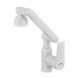 Смеситель для умывальника с регулируемым изливом Plamix Oscar-001-FX SET White (с подводкой) (Цвет белый) (PM6105) PM6105 фото 3