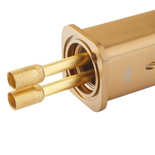 Змішувач для умивальника високий Haiba KUBUS 001 (HIGH) BRUSHED GOLD (HB9623) HB9623 фото