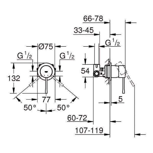 Готовий комплект для гігієнічного душу Grohe Essence з Tempesta-F (UA111197243) UA111197243 фото