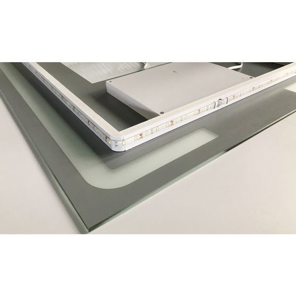 Зеркало Zerix Prime MR02-50x80 с LED Touch, Anti-fog, димером, регулятором яркости (ZX6052) ZX6052 фото