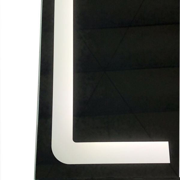 Зеркало Zerix Prime MR02-50x80 с LED Touch, Anti-fog, димером, регулятором яркости (ZX6052) ZX6052 фото