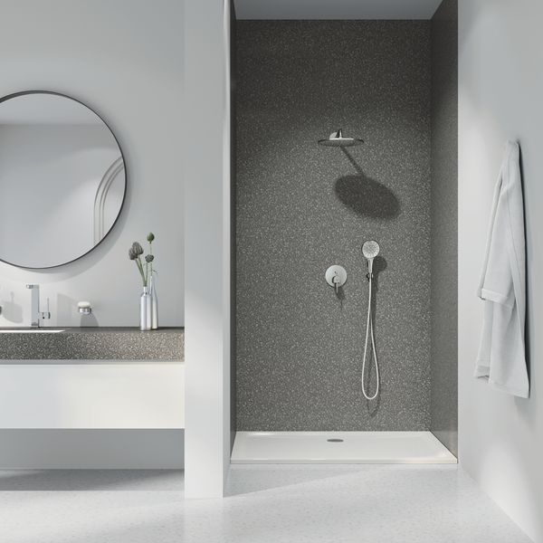 Верхний душ с настенным кронштейном Grohe Rainshower Mono (26557000) 26557000 фото