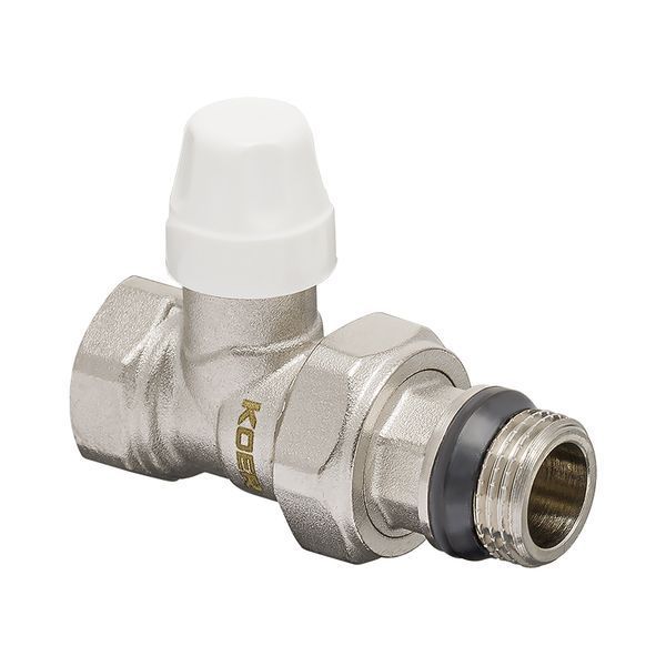 Комплект для подключения радиатора Koer SET-12 - 1/2"x1/2" (прямой) с термоголовкой ВН (KR3177) KR3177 фото