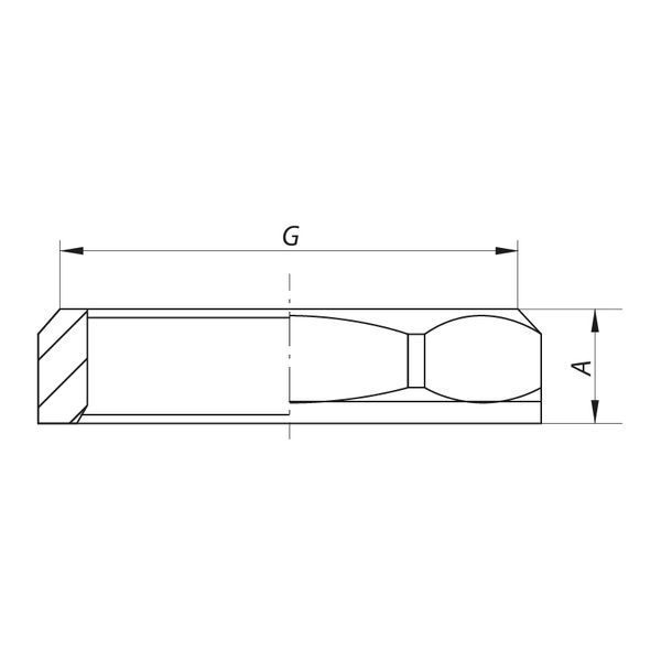 Контргайка 1" Koer KF.K10 (KF0003) KF0003 фото