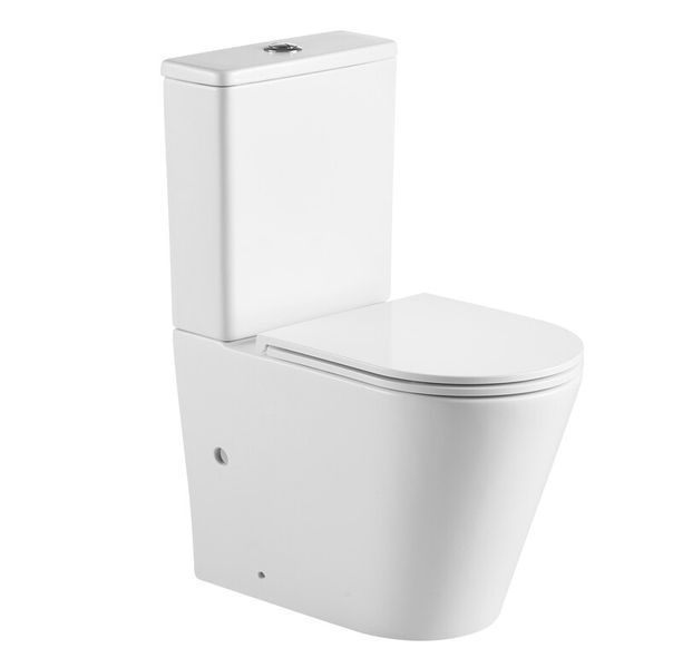 Чаша унітазу-компакту Mixxus Premium Bevel-0401-T1 Bowl 625х390х845 Tornado 1.0 без сидіння (MI8348) MI8348 фото