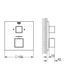 Термостат скрытого монтажа на 2 потребителя Grohe Grohtherm Cube (24154000) 24154000 фото 5