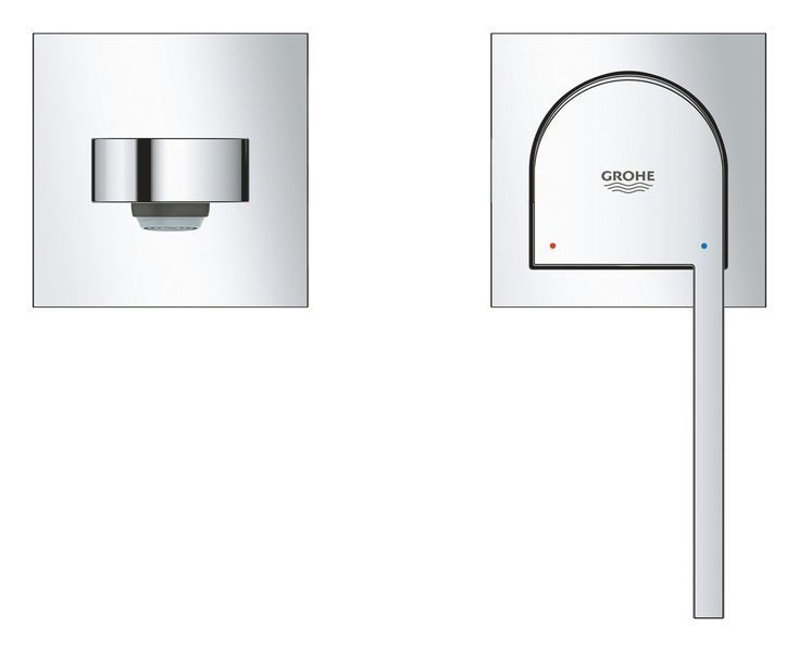 Смеситель для раковины Grohe Plus на 2 отверстия, L-Size (29306003) 29306003 фото