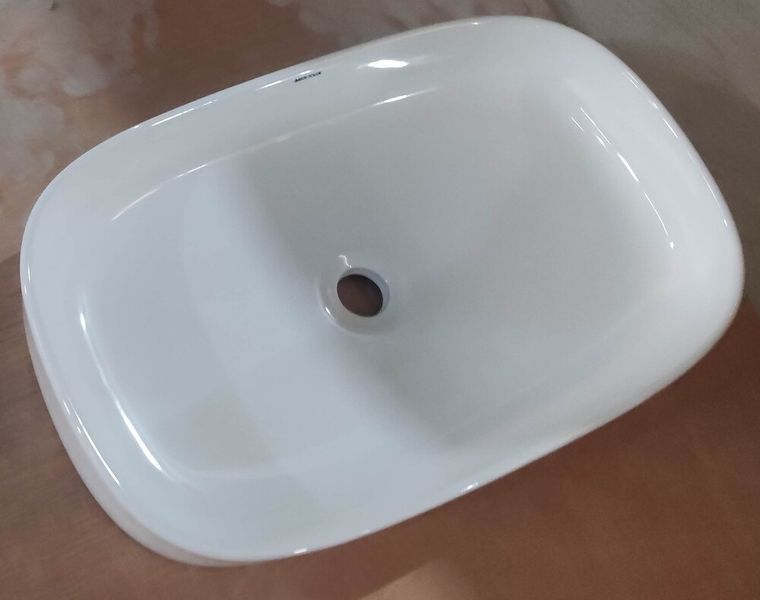 Раковина накладная Mixxus Premium BEVEL-0105 610х375х120mm (MP6524) MP6524 фото