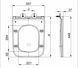 Сидіння-кришка для унітазу Mixxus Premium SEAT COVER QUADRO-DIVERSE-2001 BLACK з мікроліфтом 448х357х37mm (MP6614) MP6614 фото 3