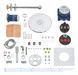 Душевая система скрытого монтажа с термостатом Grohe Grohtherm SmartControl (34705000) 34705000 фото 4