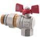 Кран с американкой 3/4" "антипротечка" (Koer KR.228-Gi) угловой (KR0194) KR0194 фото 2
