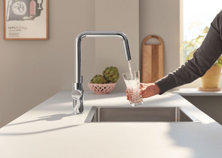 Смеситель для кухни для подачи технической и фильтрованной воды Grohe Blue Pure Eurosmart (30583000) 30583000 фото