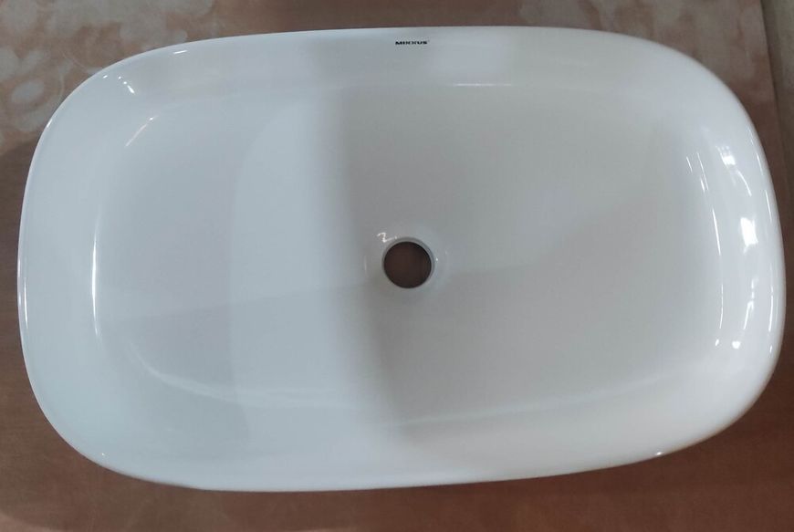 Раковина накладная Mixxus Premium BEVEL-0105 610х375х120mm (MP6524) MP6524 фото