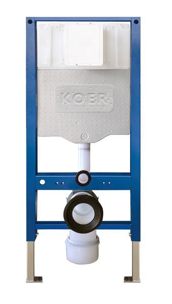 Інсталяція для підвісного унітазу Koer KT-0407 500x126x1150mm, без панелі змиву (KR5341) KR5341 фото