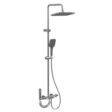 Душова колона зі змішувачем Mixxus Premium Terra 029-J Graphite (колір графіт) (MI8386) MI8386 фото