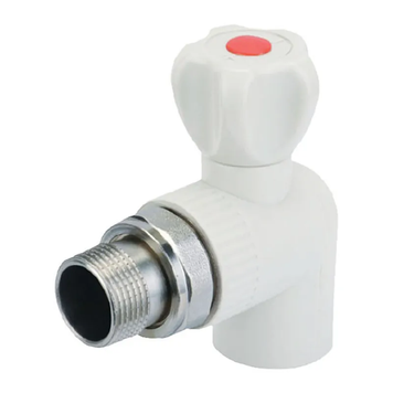 Кран радіаторний 25x3/4 кутовий PPR Koer K0158.PRO (KP0202) KP0202 фото