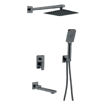 Встраиваемая душевая система Haiba KUBUS 009 (INNER) GRAPHITE (HB9630) HB9630 фото