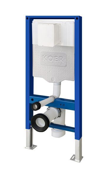 Інсталяція для підвісного унітазу Koer KT-0407 500x126x1150mm, без панелі змиву (KR5341) KR5341 фото