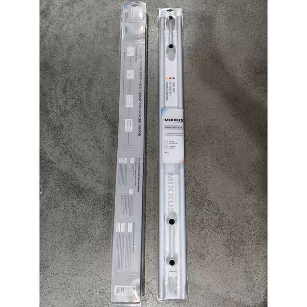 Штанга для шторки телескопическая с полотенцедержателем Mixxus CRA-D-125x225 125cm-225cm (алюминий) (БЛИСТЕР) (AC3589) AC3589 фото