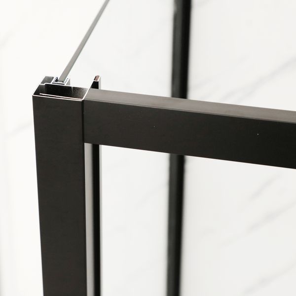Душова кабіна без піддону Mixxus Premium DIVERSE SC03-100x80x195-TR Black прозоре скло 6мм (MI6866) MI6866 фото