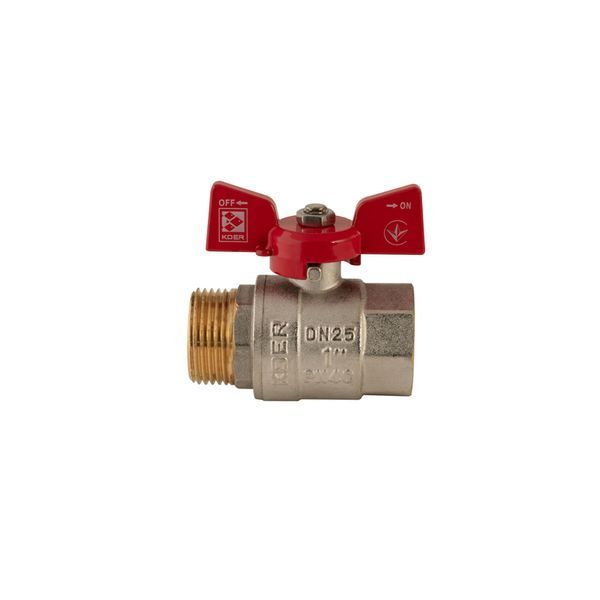 Кран кульовий Koer 1" ГШМ (KR.218) (KR0028) KR0028 фото