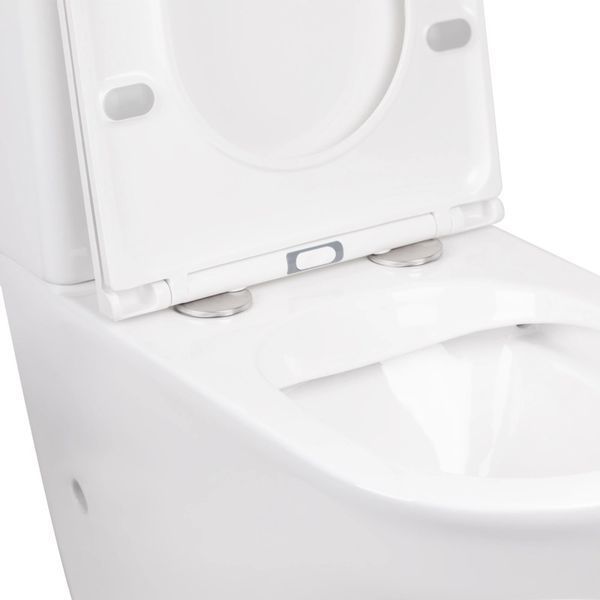 Чаша унітазу-компакту Mixxus Premium Ellipse-0402-R Bowl 660х390х855 Rimless без сидіння (MI8346) MI8346 фото