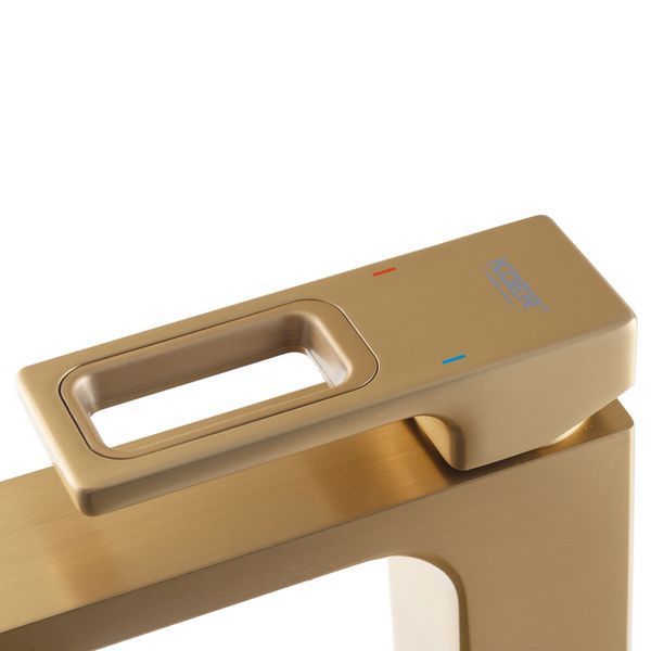 Змішувач для умивальника KOER KB-10009-12 (Колір матове золото) (KR5977) KR5977 фото