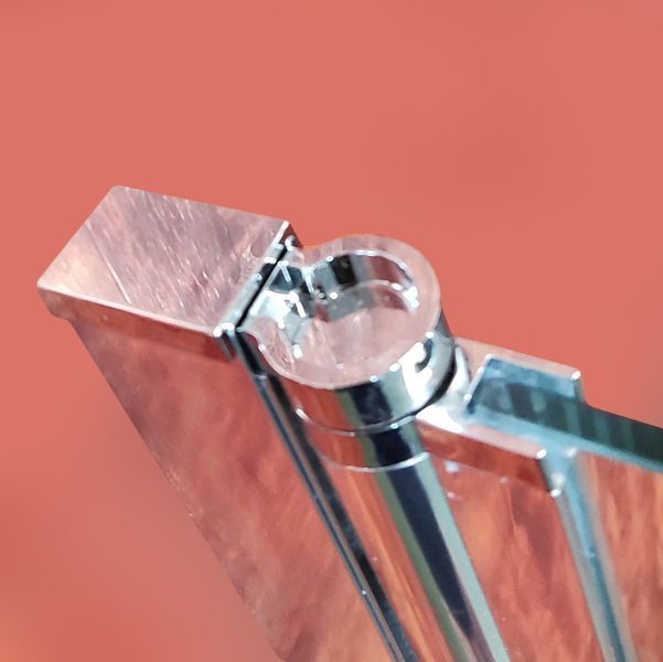 Шторки скляні на ванну Koer SR BS01-80x140-TR-01 прозоре скло 6мм, хром (KR5400) KR5400 фото