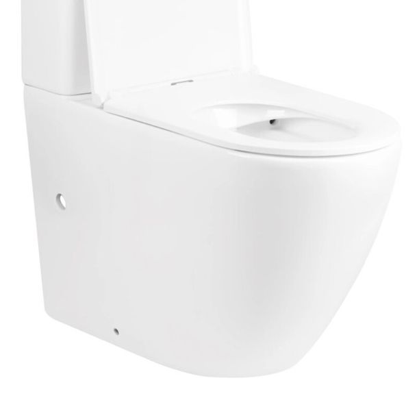 Чаша унітазу-компакту Mixxus Premium Ellipse-0402-R Bowl 660х390х855 Rimless без сидіння (MI8346) MI8346 фото