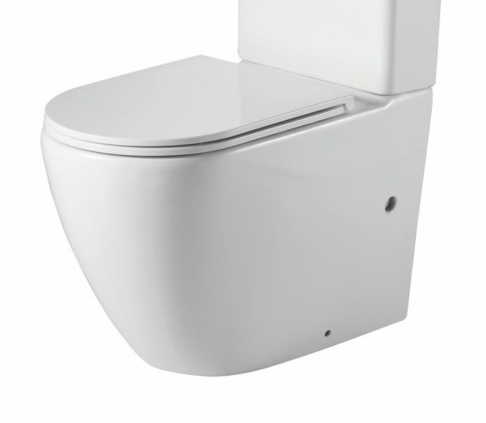 Чаша унітазу-компакту Mixxus Premium Ellipse-0402-R Bowl 660х390х855 Rimless без сидіння (MI8346) MI8346 фото