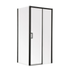Душова кабіна без піддону Mixxus Premium DIVERSE SC03-100x80x195-TR Black прозоре скло 6мм (MI6866) MI6866 фото 1