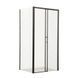 Душова кабіна без піддону Mixxus Premium DIVERSE SC03-100x80x195-TR Black прозоре скло 6мм (MI6866) MI6866 фото 8