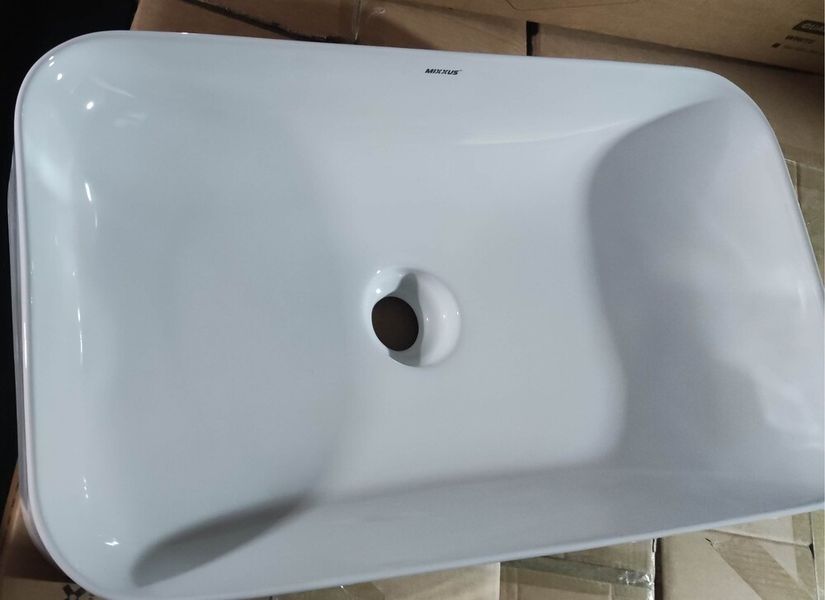 Раковина накладная Mixxus Premium QUADRO-0106 600х355х130mm (MP6523) MP6523 фото