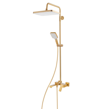 Душевая колонна со смесителем HAIBA GAUDI 009-J BRUSHED GOLD (HB9584) HB9584 фото