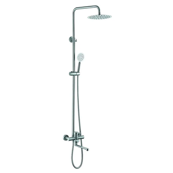 Душова колона із змішувачем Zerix DAX-006-J-20cm (нерж. сталь) (ZX4827) ZX4827 фото