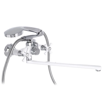 Змішувач для ванни Mixxus Omega 140 White (MI2768) MI2768 фото