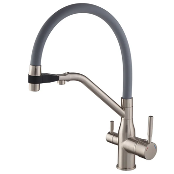 Змішувач для кухні MixxusPremium Gravity 021 SS COLOR REFL.GREY (MI6980) MI6980 фото