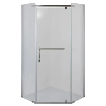 Душова кабіна без піддону Mixxus LINES SC01-90x90x185-TR CHROME прозоре скло 6мм (MI6915) MI6915 фото
