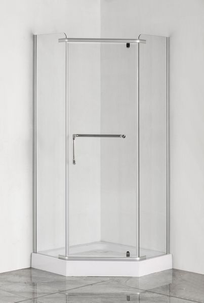 Душевая кабина без поддона Mixxus LINES SC01-90x90x185-TR CHROME прозрачное стекло 6мм (MI6915) MI6915 фото
