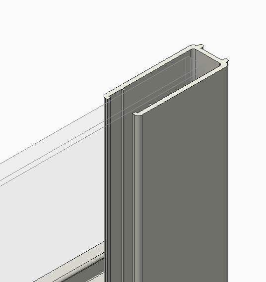 Дверь в нишу Koer SR SD01-120x200-TR-12 прозрачное стекло Easy Clean 8мм, матовое золото (KR5377) KR5377 фото