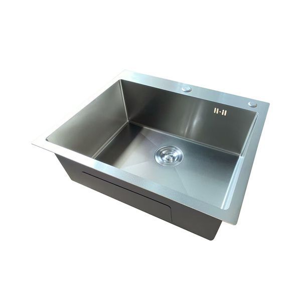 Мойка Mixxus MH6050 Micro Decor SS Color (3.0/0.8) из нерж. стали (цвет нержавейка) (MI8220) MI8220 фото