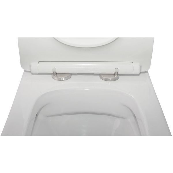 Чаша унитаза-компакта Mixxus Quadro-0403-R Bowl 640х360х835 Rimless без сиденья (MI8341) MI8341 фото
