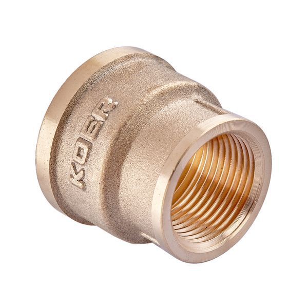 Муфта редукционная Koer KF.C0608.WN - 3/4"x1/2" без никеля (MX1497) MX1497 фото