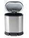 Відро для сміття з плавним закриттям овальне Mixxus Premium Strong-TC0120 SS Color 20л колір наржавійка (MI7081) MI7081 фото 5