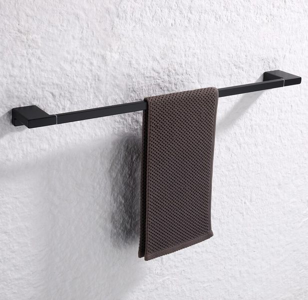 Полотенцедержатель одинарный Koer AS-0109-1-05 648мм цвет черный (KR6186) KR6186 фото