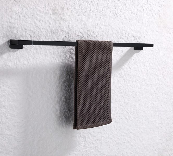Полотенцедержатель одинарный Koer AS-0109-1-05 648мм цвет черный (KR6186) KR6186 фото