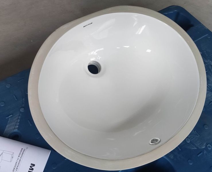 Раковина врізна під стільницю MIXXUS PREMIUM TOPPER-1701 495х405х205mm з переливом (MP6568) MP6568 фото